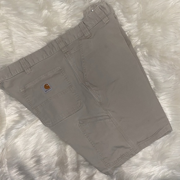 CARHARTT Shorts Men’s Size 44 CARHARTT Relaxed Fit Canvas Shorts 102514 232 - Picture 7 of 13